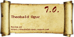Theobald Oguz névjegykártya